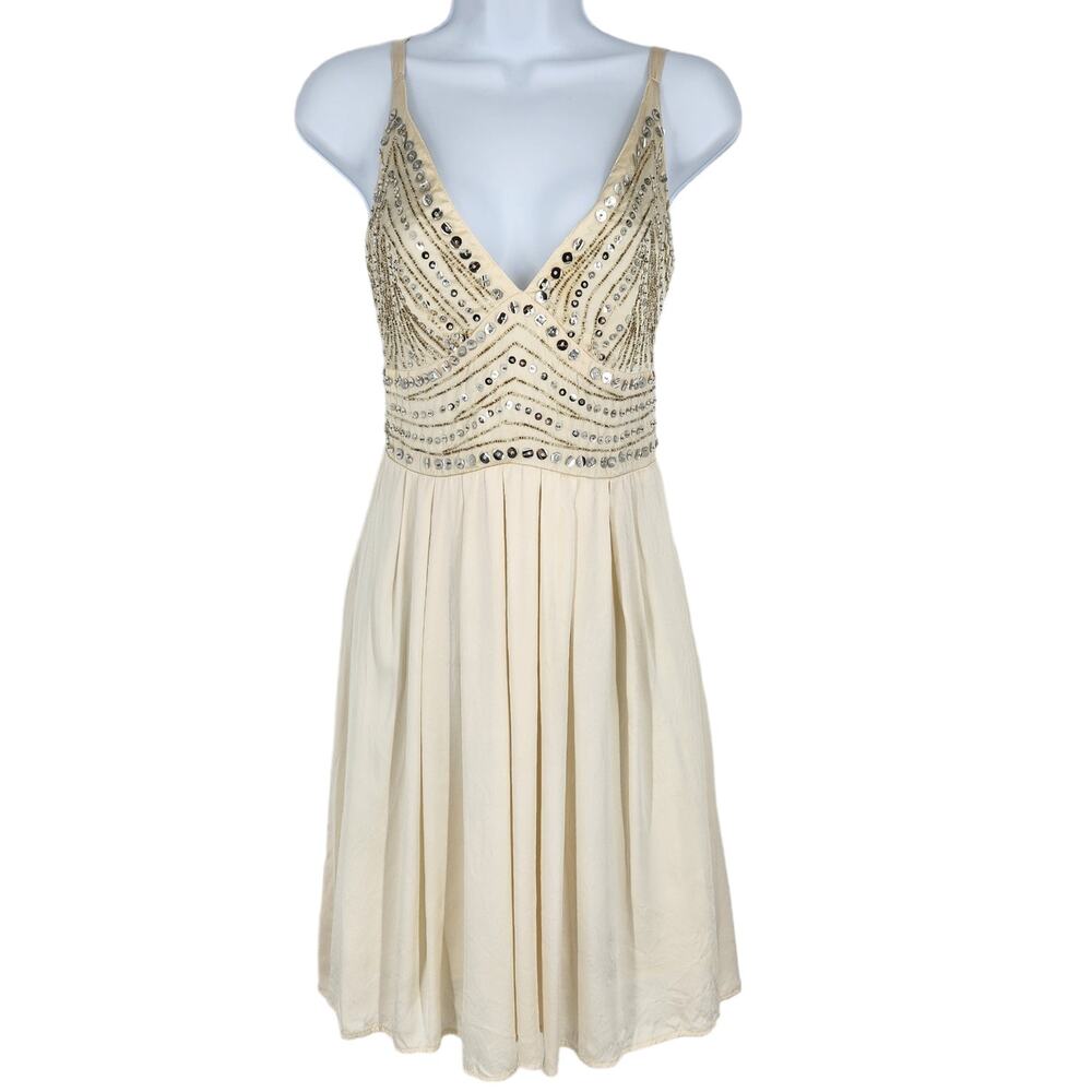 Vintage Guess Silk Party Dress Size 3 = XS